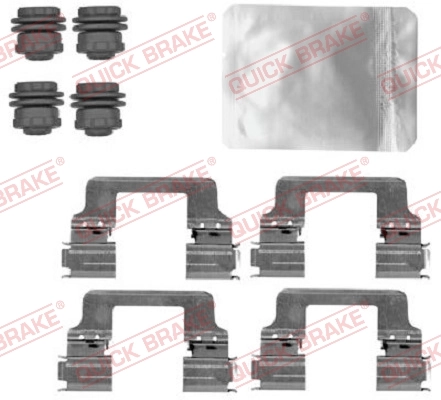 Accessory Kit, disc brake pad